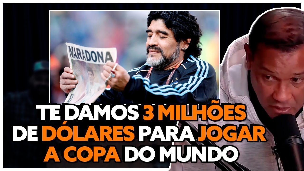 MÛLLER RELATA POLÊMICAS E HISTÓRIAS DE MARADONA