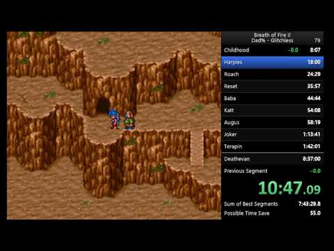 Breath of Fire II Glitchless - 8:29:00 (old WR)