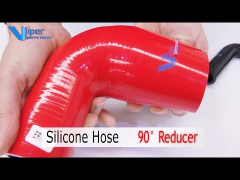 90 Degree Silicone Elbow Reducer Demonstration