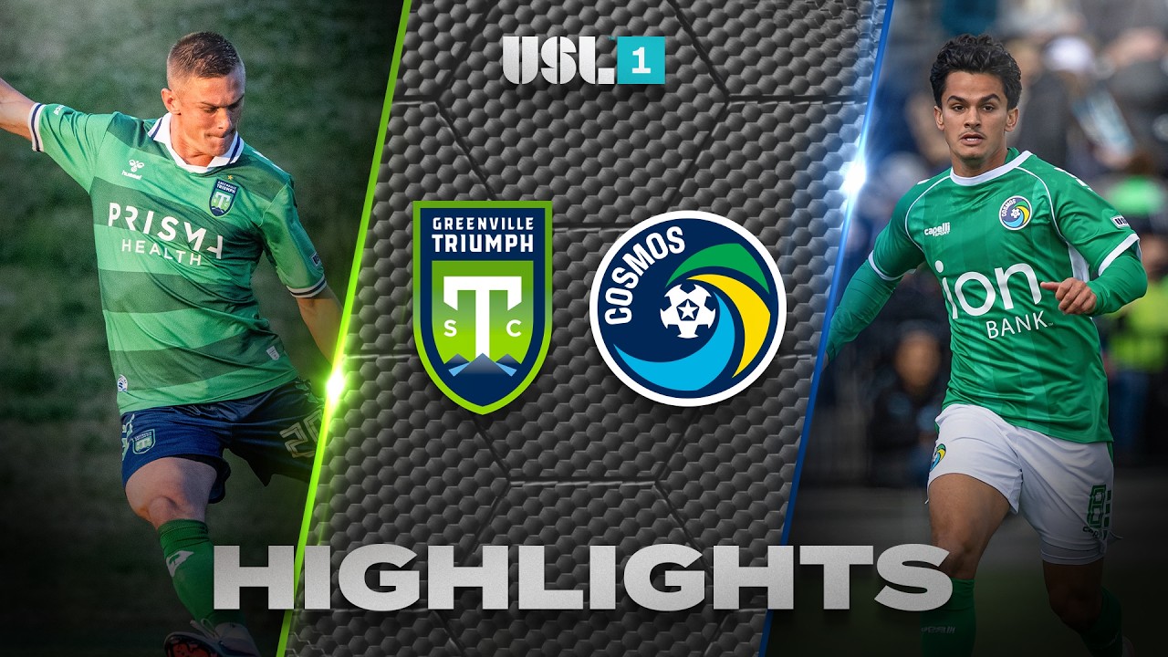 Greenville Triumph SC vs New York Cosmos Highlights