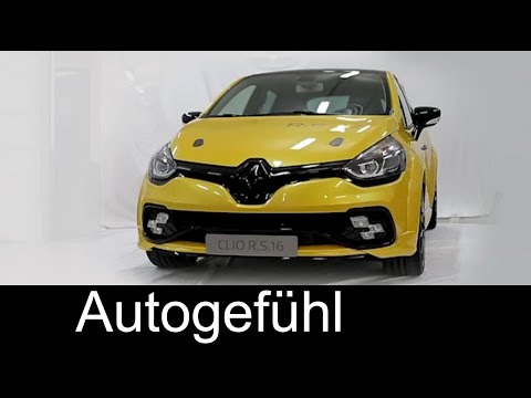 New Renault Clio RS 16 special edition Exterior Interior Driving Neu - Autogefühl