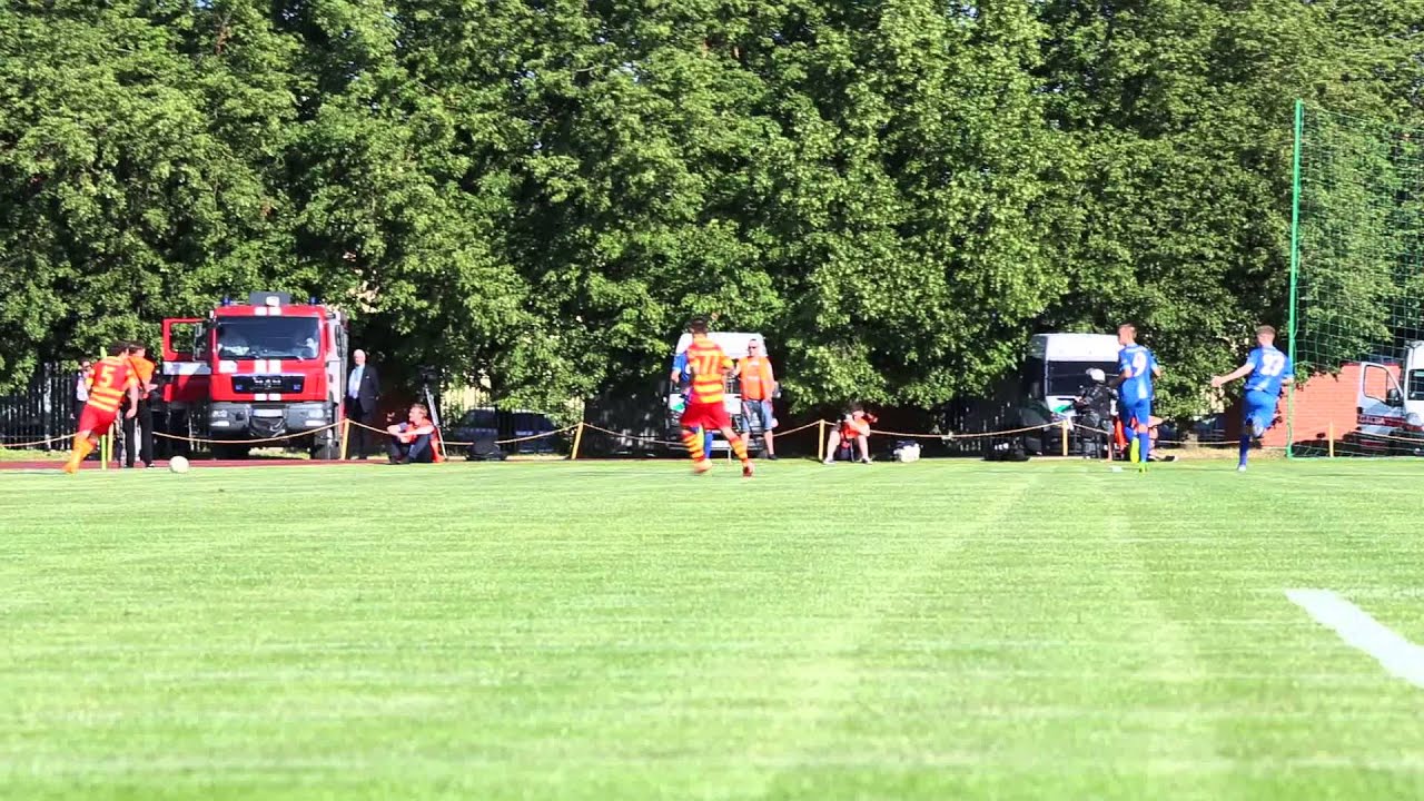 Įvartis: Pakruojo KRUOJA - Baltstogės JAGIELLONIA 0:1