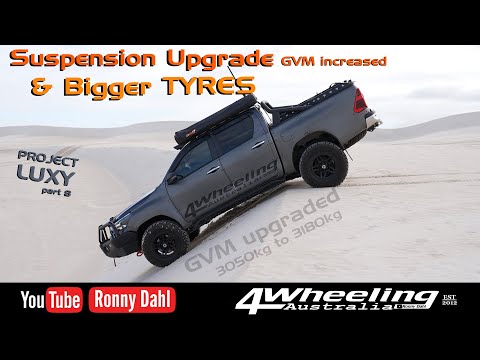 2021 HILUX suspension mods, Project Luxy episode 8