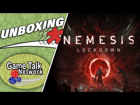 Nemesis: Lockdown | Board Game Unboxing