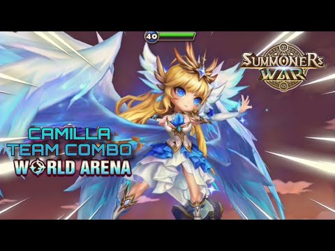 Camilla Team Combo in World Arena Ep. 4 - Summoners War