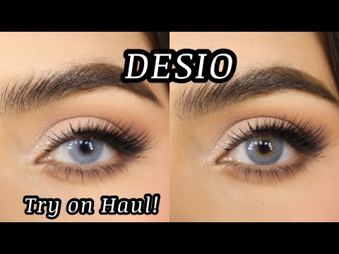 DESIO Testbericht 2026 | Testbericht: Blaue Kontaktlinsen für dunkle Augen! 👀