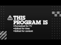 CN Bumper Movie Disclaimer Formatted Content Time CHECK It 1 0