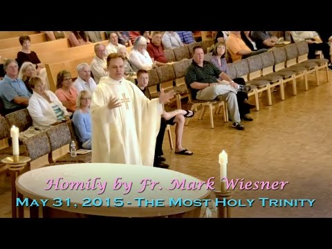 05-31-15 Homily by Fr. Mark Wiesner: The Most Holy Trinity