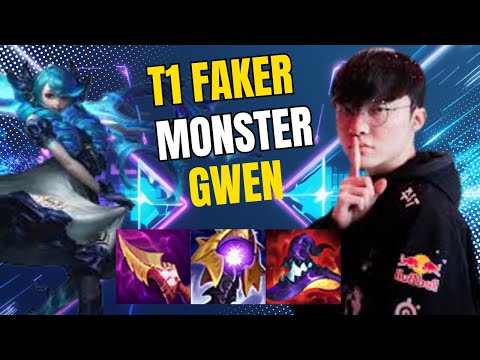T1 Faker Gwen Jungle vs Wukong