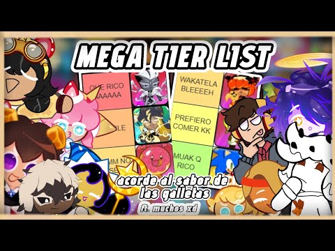 Keru califica el sabor de las galletas de Cookie Run Kingdom (MEGA COLLAB)
