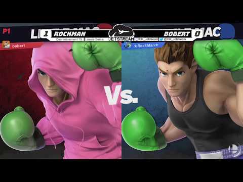 Quarantainment 19 Losers Semis - Rockman (MegaMan, Little Mac) Vs bobert (Bowser, Little Mac) - SSBU