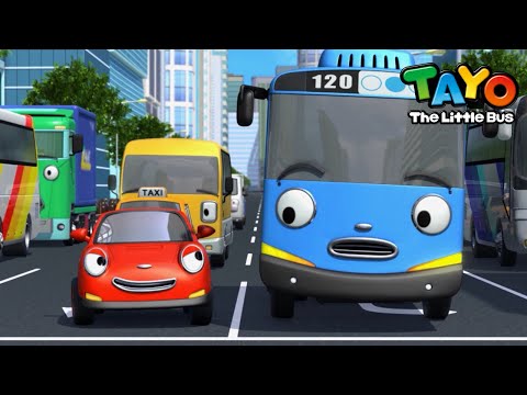 Who is Curious blue bus? l Meet Tayo's friends S2 l Tayo English Episodes l Tayo the Little Bus