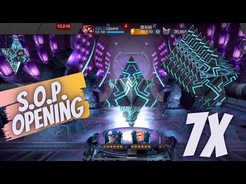 Opening 7 x Six-Star Crystals - Summer of Pain Rewards - Marvel Contest of Champions