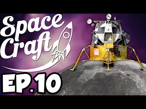 SpaceCraft: Minecraft Modded Survival Ep.10 - Moon Landing!