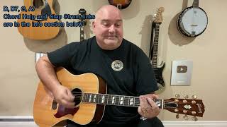 How to Play Good Hearted Women - Waylon Jennings (cover) - Easy 4 Chord Tune