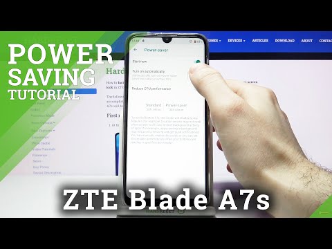 How to Activate Power Saving Mode in ZTE Blade A7s – Battery Saver