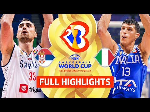 Serbia 🇷🇸 vs Italy 🇮🇹 | Full Game Highlights | FIBA Basketball World Cup 2023