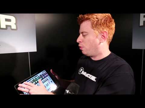 Mackie DL32R 32-Channel Wireless Digital Live Sound Mixer with iPad - NAMM 2015
