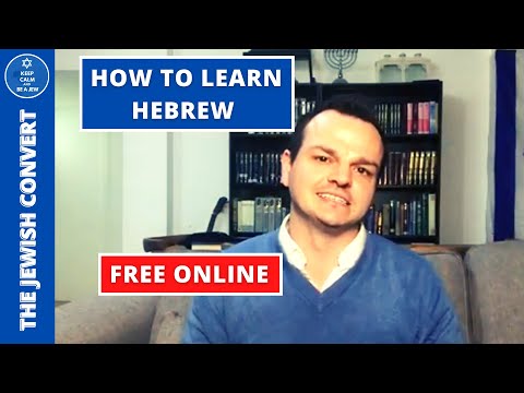 HOW to LEARN HEBREW for FREE The EASY Way