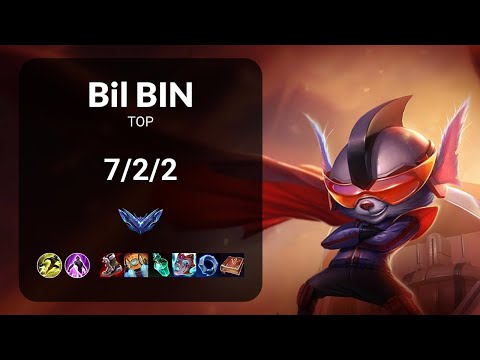 Bil Bin Rumble vs Urgot TOP - KR DIAMOND Patch 15.1