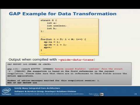 Cray XC30 Day 2 - Optimizing your Code with Intel Composer XE (SIMD Vectorization)