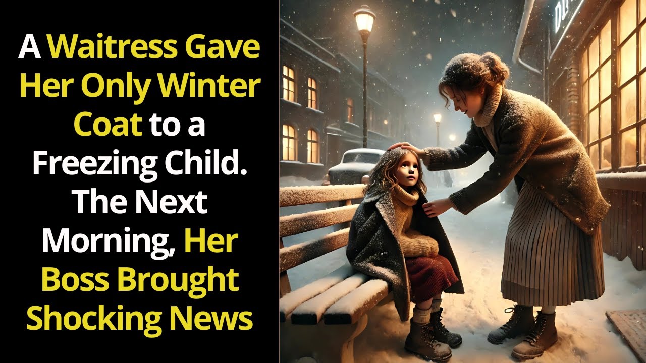 A Waitress Gave Her Only Winter Coat to a Freezing Child. The Next Morning, Her Boss Brought ....