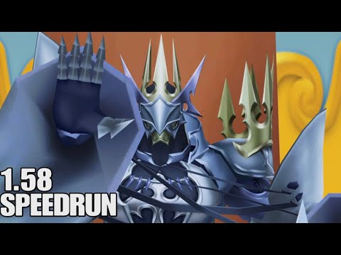 KH BBS FM - Aqua - No Heart Speedrun (Critical/Level1)