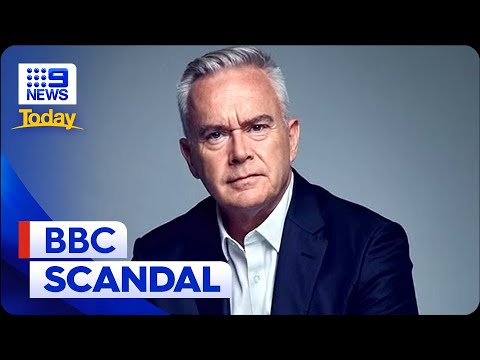 BBC presenter named by wife in explicit photo scandal | 9 News Australia