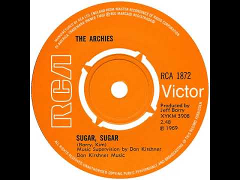 UK New Entry 1969 (193) The Archies - Sugar, Sugar