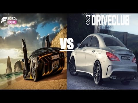 Forza Horizon 3 (Xbox One) Vs DriveClub (PS4)
