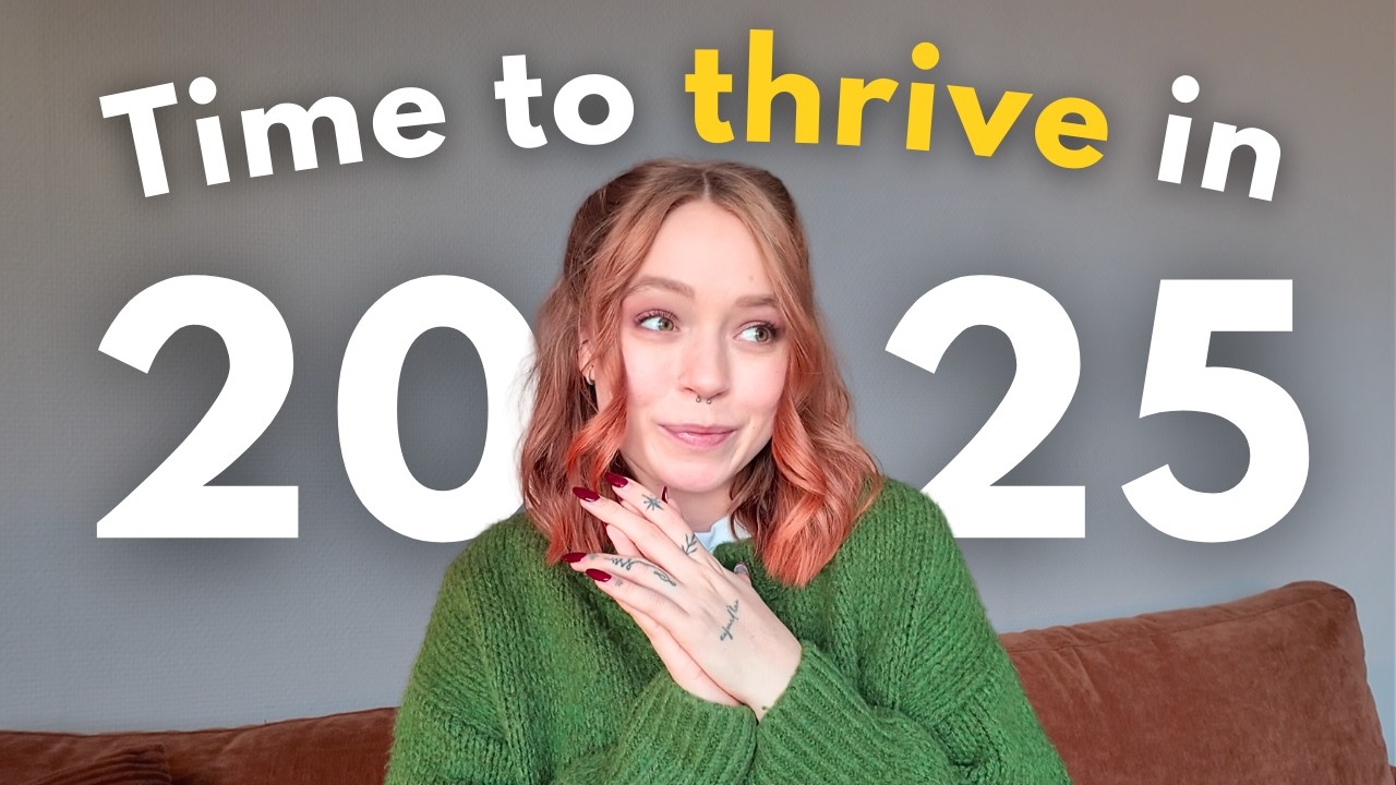 ✨ achieve your dreams ✨ How to plan your year goals in 2025 (+ free planner)