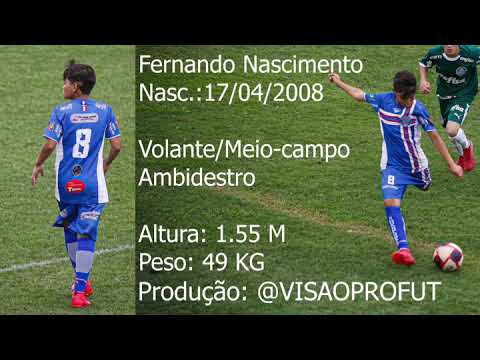 lances do fernando nascimento ad Guarulhos x Palmeiras  (amistoso sub 13)