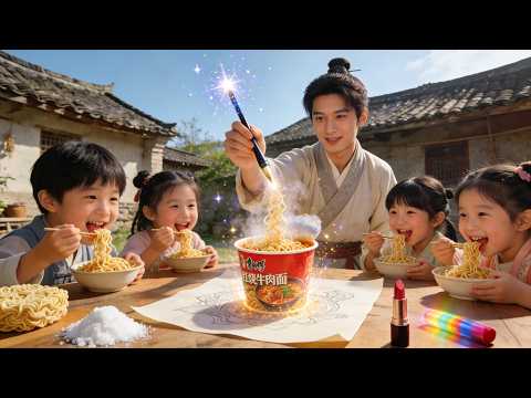 ⚡神筆一畫！電棍、糧食、泡麵全有，皇帝求術，宴召金龍！💧💧💧#短剧 #drama #精彩影视 #movie #影视聚焦 #chinesedrama #anime #影視解説 #搞笑 #穿越