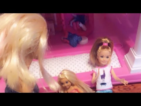 Barbie sisters cleaning routine