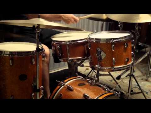 Gretsch 70s SSB 12 14 16 Bass Drum + 14 snare