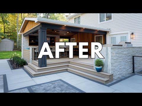 Backyard Transformation Time Lapse - INCREDIBLE Before And After!