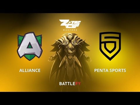 Alliance vs PENTA Sports, Game 1, Zotac Cup Masters, EU Qualifier