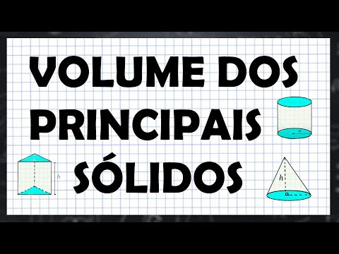 Spatial Geometry: Volume of prism, cube, parallelepiped, cylinder, pyramid, cone and sphere.