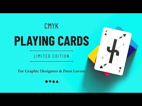 CMYK Playing Cards – karty nejen pro grafiky