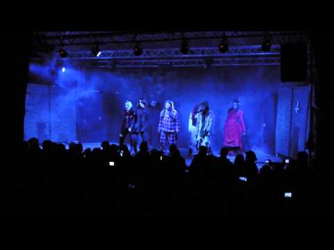 Halloween Burg Frankenstein Tanz & Lightshow 2014