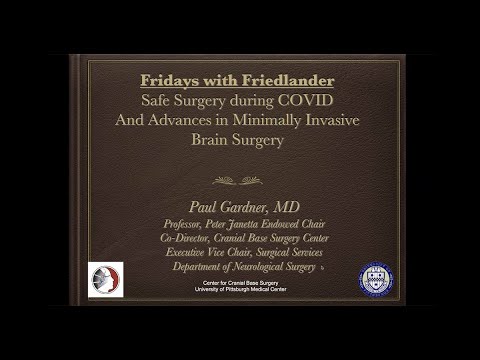 Paul Gardner Discusses Endoscopic Brain Surgery on Fridays with Friedlander