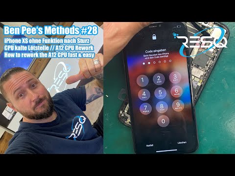 iPhone XR ohne Funktion nach Sturz - kalte Lötstelle CPU - Datenrettung - Wichtige Fotos - RESQ