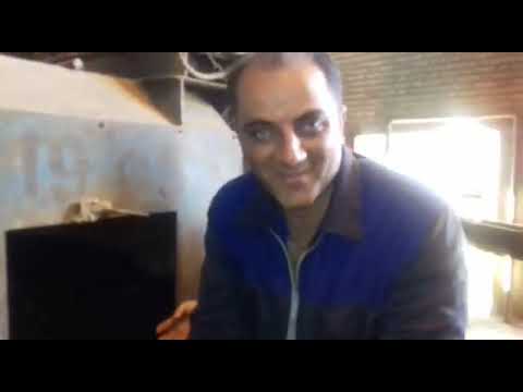 cake press on dryer cooler