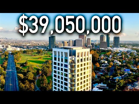Touring an LA PENTHOUSE with Amazing City Views!