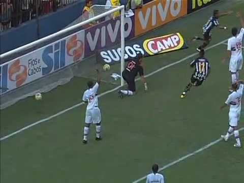 Gol de letra do Robinho! Santos 2 x 1 São Paulo