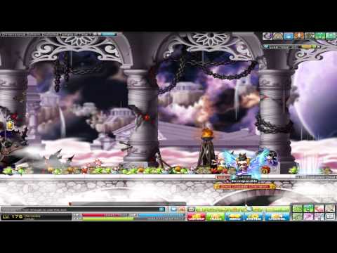 [ gMS Khaini ] Lv.176 Mercedes at Distorted Temple of Time (NEW MAP)