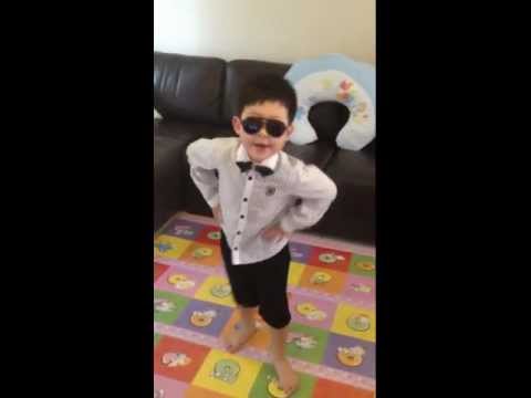 Psy Gangnam style(Little Psy Daniel)