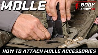 How to Attach MOLLE Magazine Pouches & Accessories - Body Armor 101