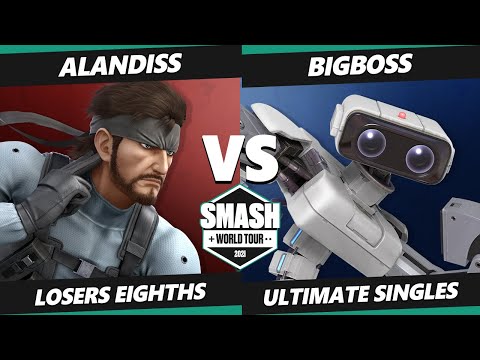 SWT Mexico Online Qualifier Match - BigBoss (ROB) Vs.  AlanDiss (Snake) SSBU Ultimate Tournament