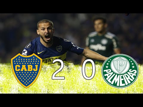 Boca 2 vs Palmeiras 0 - Semifinal Copa Libertadores 2018 (Ida) - Partido Completo